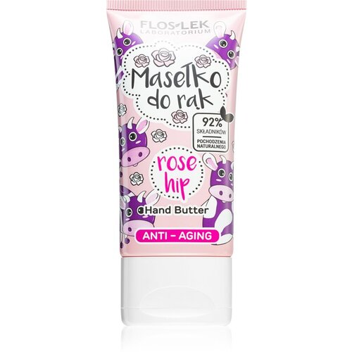 FlosLek Laboratorium Hand Care Rose Hip maslac za ruke i nokte 50 ml Slike