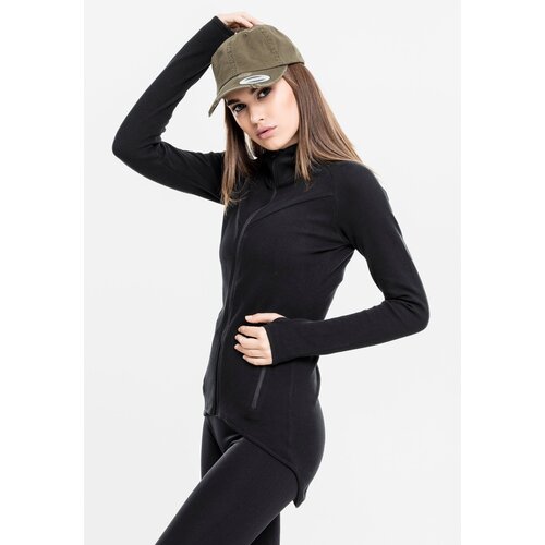 UC Ladies Women&amp;#039;s sports hooded sweatshirt with Interlock zipper, black Slike