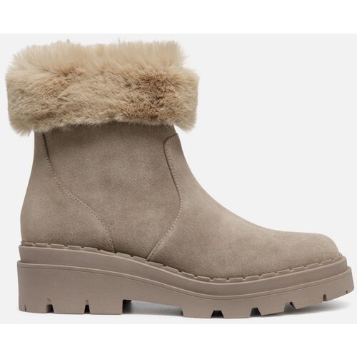 Geox Beige women&amp;#039;s ankle boots Felleny - Women&amp;#039;s Slike