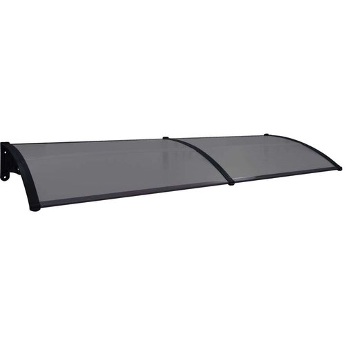 Nadstre&amp;scaron;nica za vrata crna 240 x 80 cm PC Slike