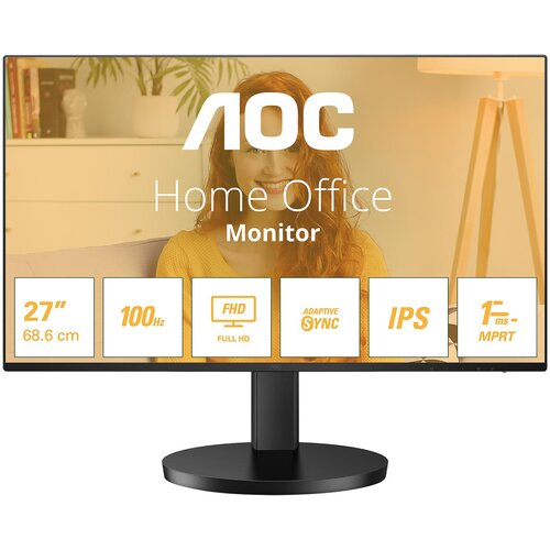 AOC 27" Q27B35S3 QHD 2560x1440 IPS 120 Hz kancelarijski monitor Cene
