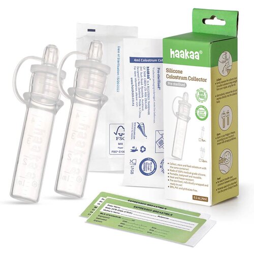 Haakaa 2 djelni set sakupljač kolostruma Pre - Sterilised 4 ml Slike