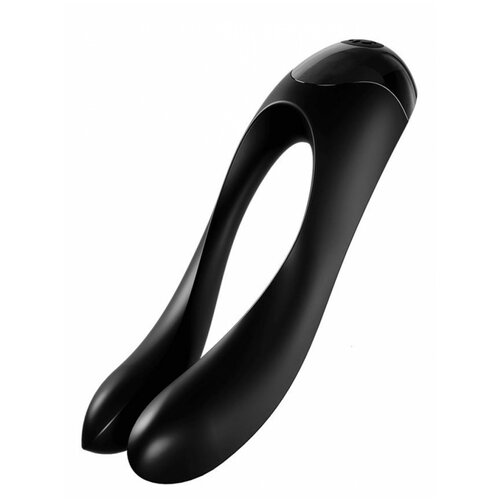 Satisfyer Vibrator za parove Candy Cane, Crni Slike