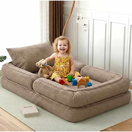 Atelier Del Sofa Exclusive 190 dečiji ležaj od sunđera 90 &amp;times; 45 &amp;times; 190 cm, mink Slike
