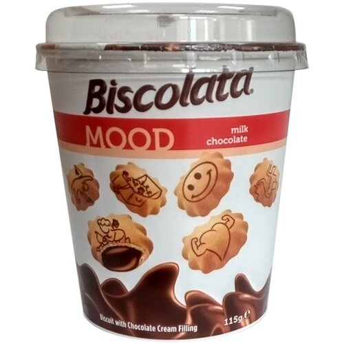 BISCOLATA punjeni keksići mood solen 115g Slike