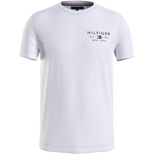 Tommy Hilfiger Majice s kratkimi rokavi MW0MW30033 Bela Slike