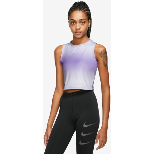 Nike w nk df swsh prnt crop tank, ženska majica za trčanje, ljubičasta DX1033 Cene
