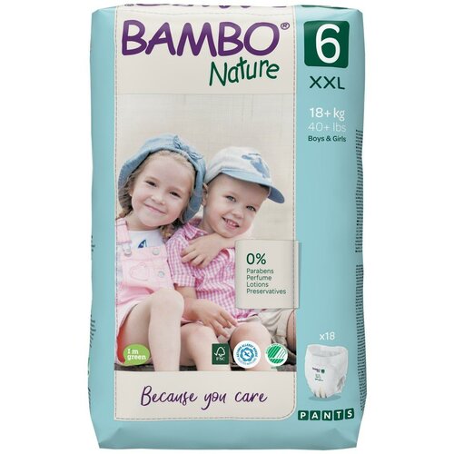Bambo Nature BAMBO Pelene Nature gaćice 6 a18, 18+ kg Cene