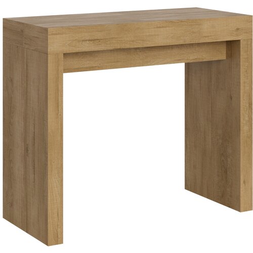 Ityhome 90 x 77 konzolna miza rjava, (20848022) Slike