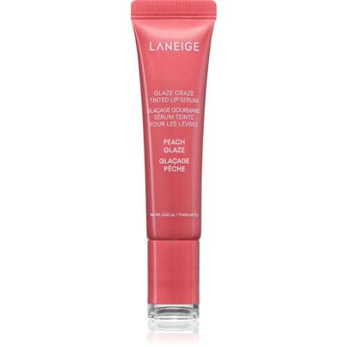 LANEIGE Glaze Craze Tinted Lip Serum balzam za toniranje za usne nijansa Peach Glaze 12 g Cijene