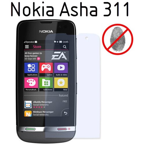  Zaščitna folija ScreenGuard za Nokia Asha 311 - Anti-Glare Cene