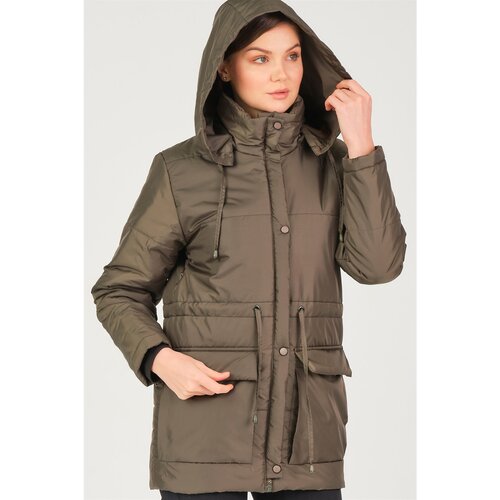 Dewberry Z6703 WOMEN&amp;#039;S COAT-DARK RIGHT Slike