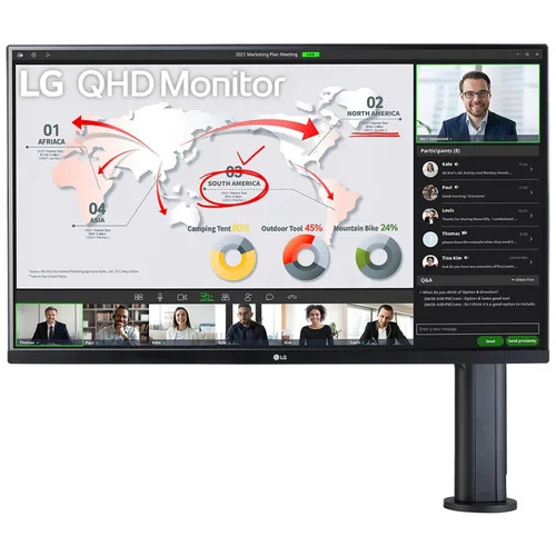 Lg 32QP880-B 31.5" 16:9 QHD monitor