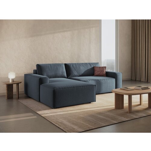 Micadoni Modra raztegljiva kotna sedežna garnitura (levi kot) Jodie &amp;ndash; Home Slike