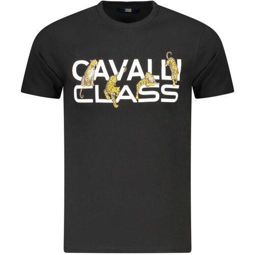 Cavalli Class Muška Majica Kratkih Rukava Crna Cene