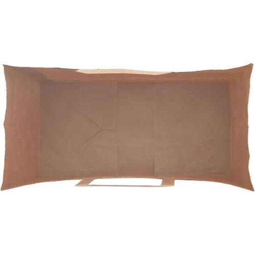 VidaXL Papirnate vrečke 50 kosov z ročaji rjave barve 18x8x22 cm Slike