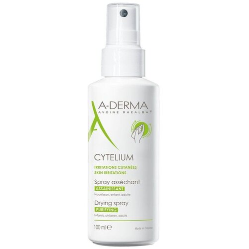 A-derma Sprej za negu iritirane kože Cytelium, 100ml Slike