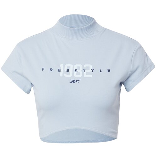 Reebok Majica &amp;#039;Freestyle&amp;#039; mornarska / svetlo modra / bela Slike