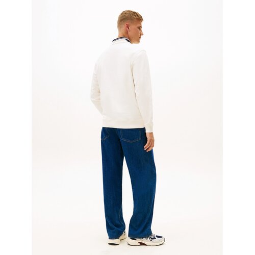Tommy Jeans Sweater majica morsko plava / crvena / bijela Slike