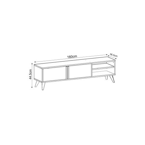 Hanah home tv polica benoit travertine Slike