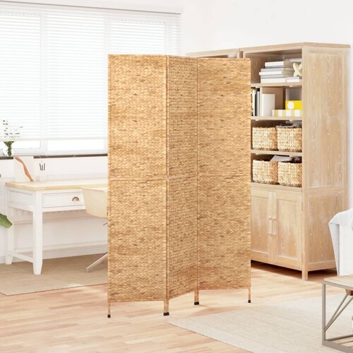 VidaXL Paravan s 3 paneli 122x180 cm vodna hijacinta Slike