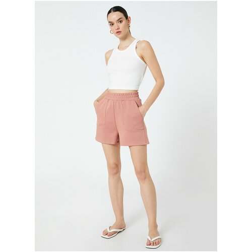 Koton shorts - Pink - Normal Waist Slike