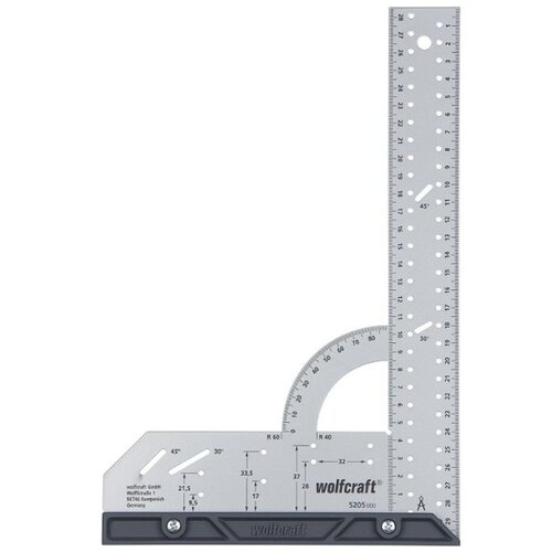 Wolfcraft univerzalni kutomjer (500 x 280 mm, 90 °, Zamjenjivi graničnik) Cijene