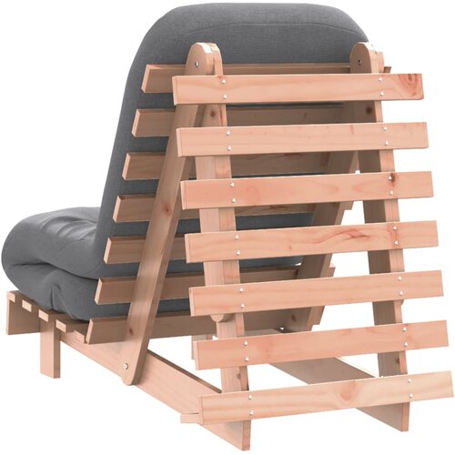  Futon na razvlačenje s madracem 60x206x11 cm masivna duglazija Slike