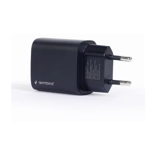  punjač Type-C fast charger, 18 W, black GEMBIRD, TA-UQC3-03