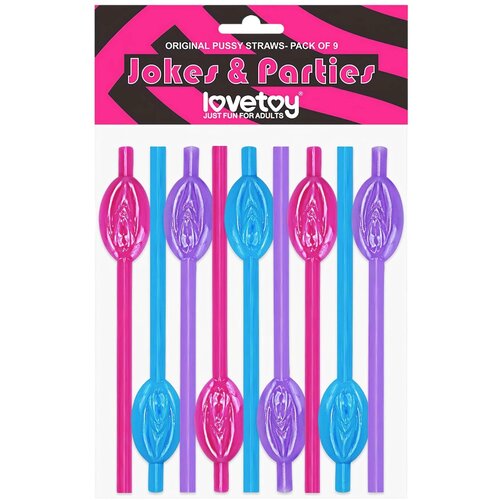Lovetoy slamka za macu (crveno-plavo-ljubičasta) Slike
