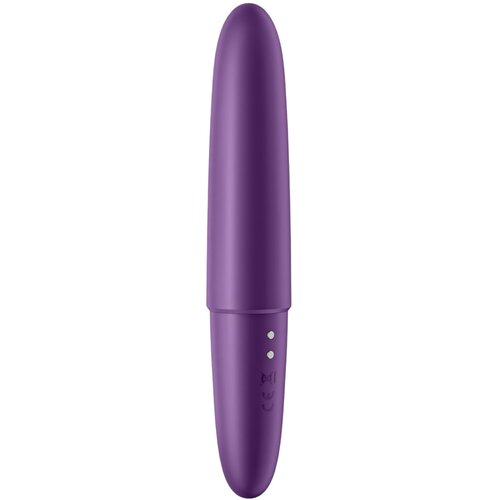 Satisfyer Ultra Power Bullet 6 - punjivi vodootporni vibrator (ljubičasti) Slike