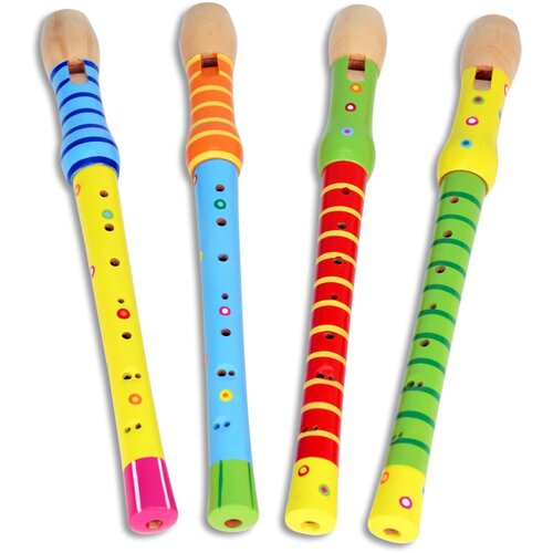 Bontempi lesena piščal lesena barvna 32 cm Cene