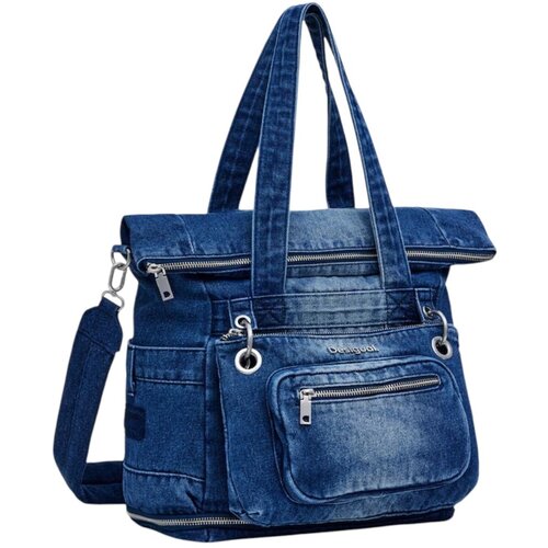 Desigual BACK MODULAR 25 DENIM VOYAGER 25SAKD02 Plava Slike