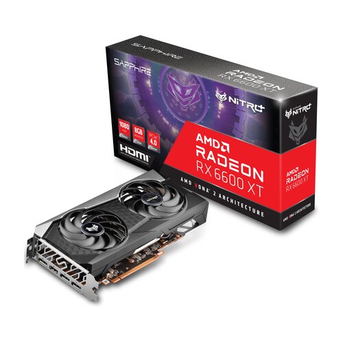 Sapphire AMD Radeon RX 6600 XT 8GB 64bit NITRO+ AMD RADEON RX 6600 XT 8GB 11309-01-20G grafička kartica Slike