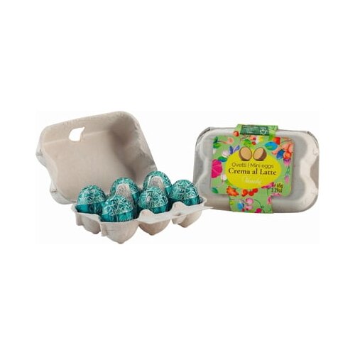 Venchi Mini velikonočna jajca v &amp;scaron;katli - 65 g Slike