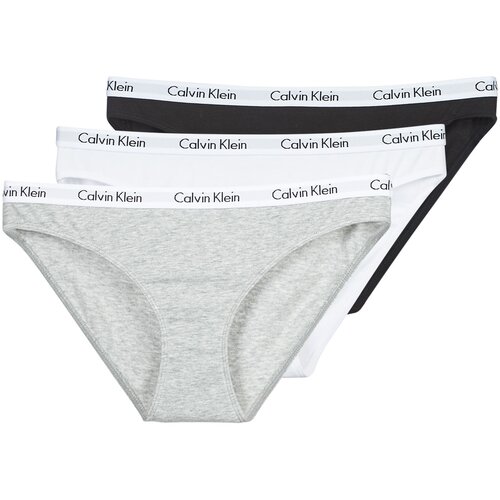 Calvin Klein Jeans Hlačke CAROUSEL BIKINI X 3 Črna Slike