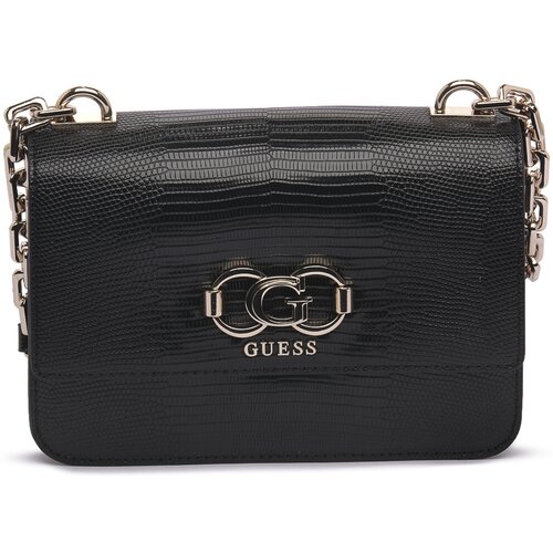 Guess Torbe BLA SALINGE FLAP CEOSSBODY Črna Slike