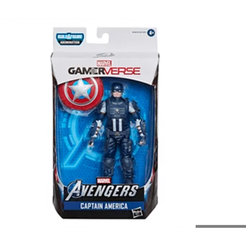 Marvel Hasbro Legends Series Gamerverse 6-palčni zbirateljski kapetan America Action Figure Toy, stare 4 in več kot večbarvne E9181, (20856345)