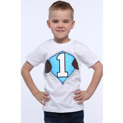 Fasardi Boys' T-shirt with a white number Slike
