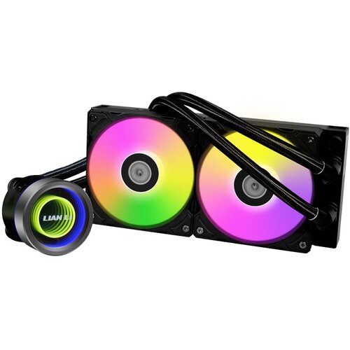 InterTech Lian Li Galahad II Trinity 240 Black RGB, 240mm, Liquid Cooling, Vodeno hlađenje Cijene