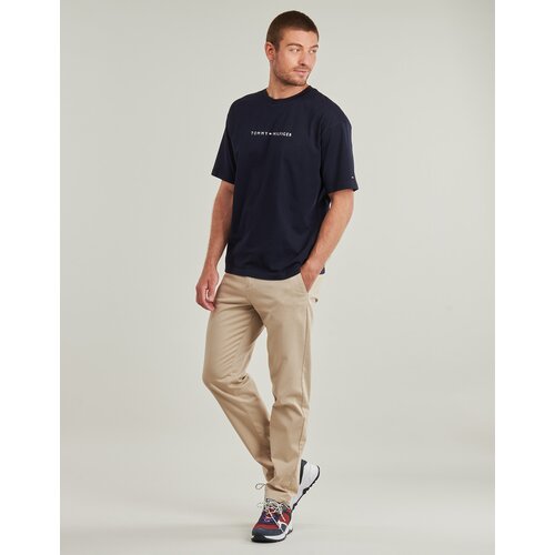 Tommy Hilfiger SS TEE CONT. LOGO Tamno plava Cene