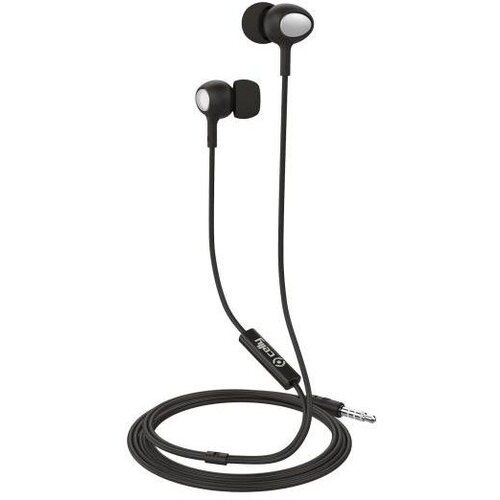 Celly žičane slušalke STEREO EARPHONES UP500BK BLACK, (20530968) Cene