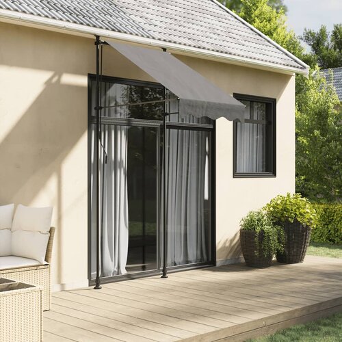 vidaXL Tenda na uvlačenje antracit 100 x 150 cm od tkanine i čelika Cijene