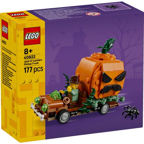 Lego LEGO&amp;reg; Iconic - Poltovornjak z bučo s svečo (40822) Slike