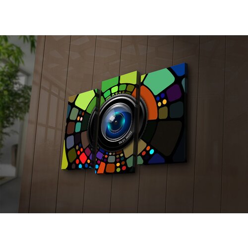 Wallity Set slika sa LED osvetljenjem 3PATİACT-10, 3 Dela Cene