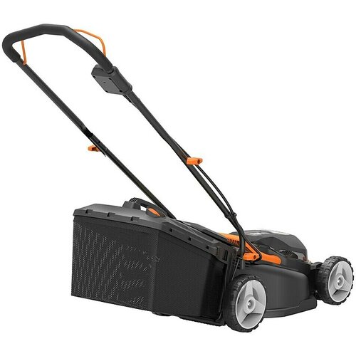 Worx PowerShare 20V Akumulatorska kosilnica WG779E.1 (20 V, 2 bateriji, 4 Ah, &amp;Scaron;irina reza: 34 cm) productname.garantie.plussign BAUHAUS garancija 5 let za naprave na električni ali motorni pogon Slike