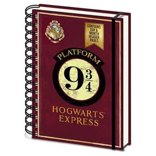 Pyramid HARRY POTTER (PLATFORM 9 3/4) A5 WIRO NOTEBOOK BELEŽNICA Slike