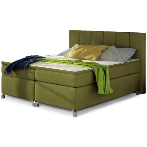 ELTAP Boxspring krevet Basilio s LED rasvjetom i prostorom za pohranu-140x200-Rivera 36 Cene