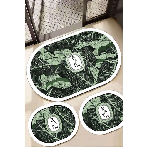 Lessentiel Maison set prostirki za kupatilo aleas, 3 komada, &scaron;areni Cene