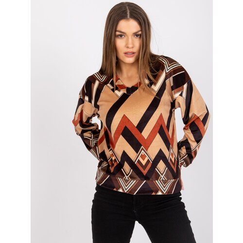 Italy Moda Blouse-DHJ-BZ-6033-1.49P-black-beige Slike